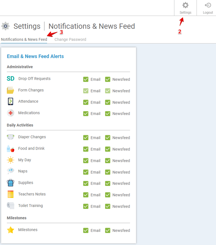 Newsfeed-Push-Notification-Setting